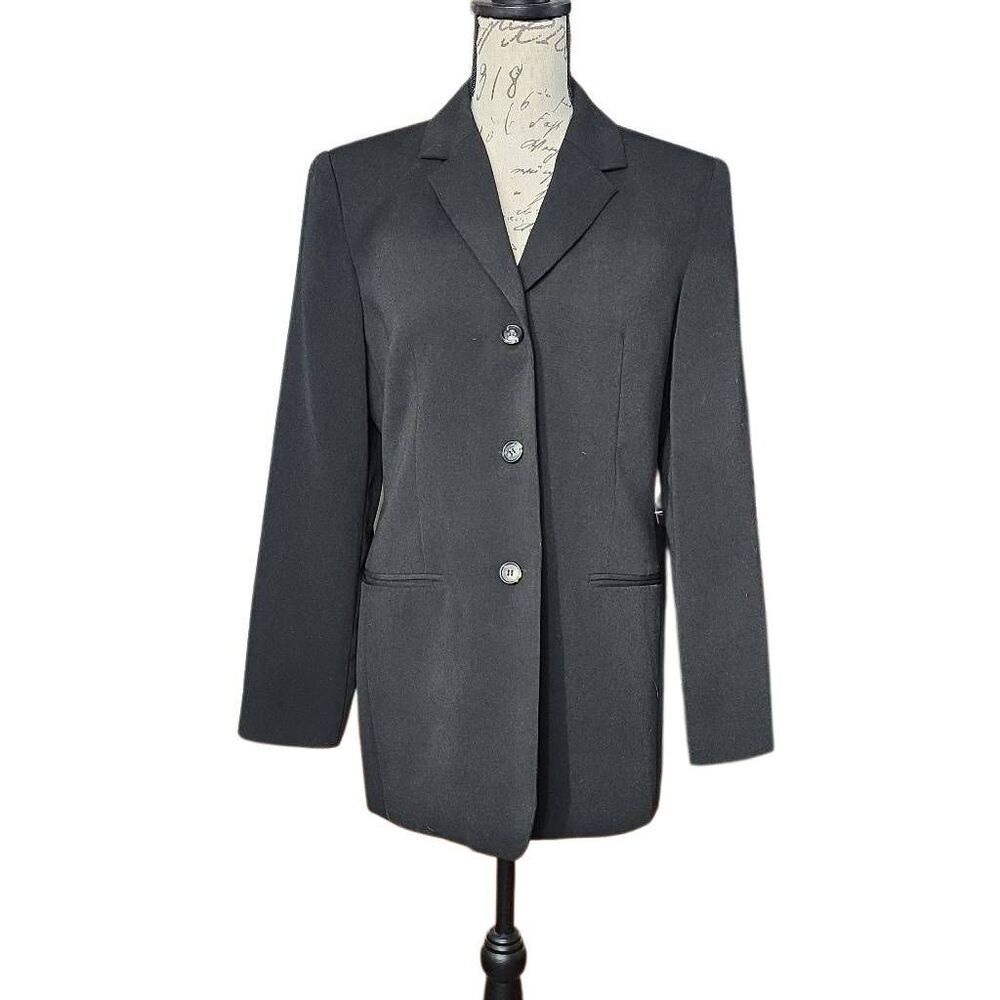 Parisian Ladies Size 6 Black Signature 3 Button Ladies Blazer
